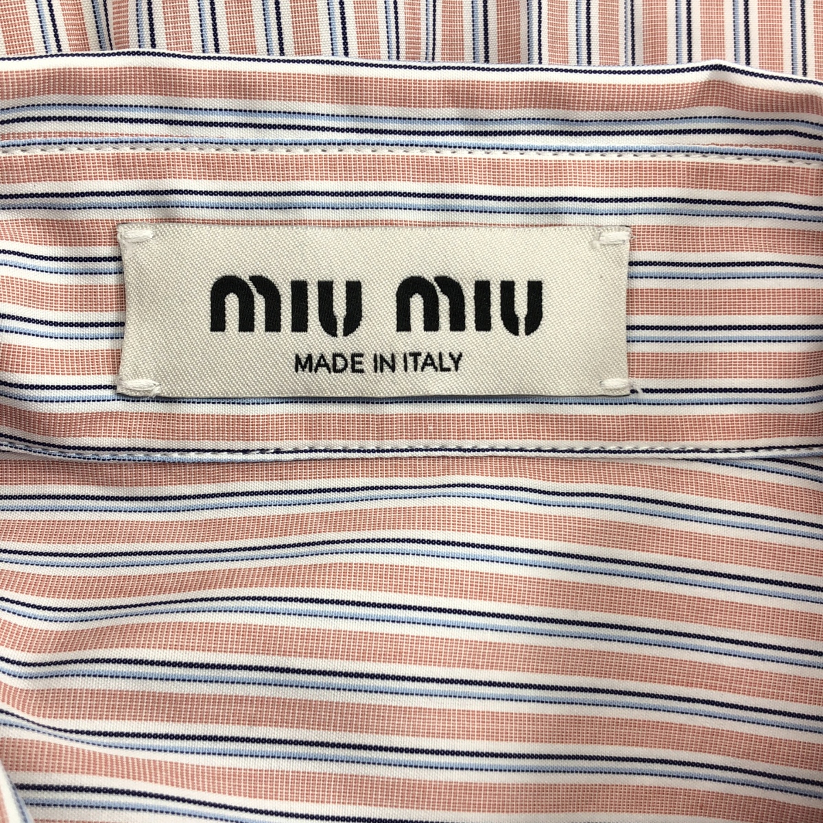 miu miu / ミュウミュウ Striped Shirt ストライプ ボタンダウン シャツ