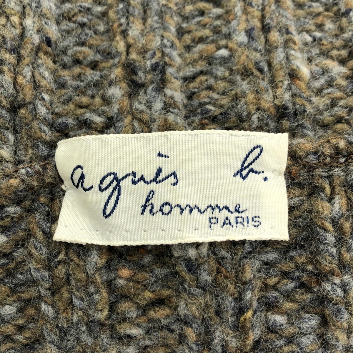 Agnes b. HOMME / アニエスベーオム ハイネック ウールニット