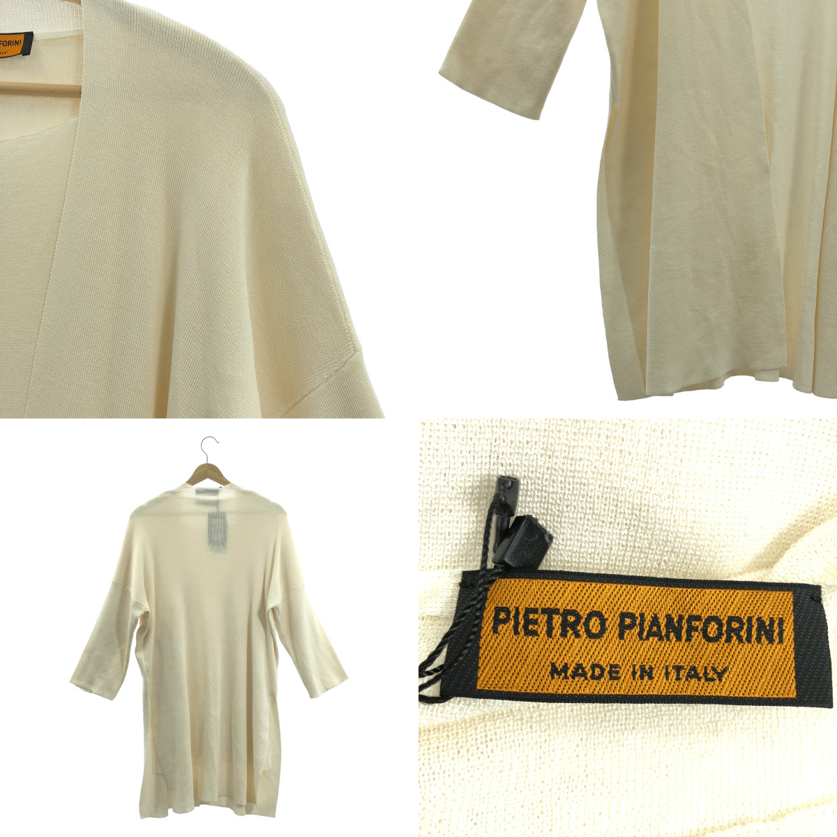 その他 PIETRO PIANFORINI / ピエトロ・ピアンフォリーニ 2セット アンサンブル シルクブレンド カーディガン / ロング ニット