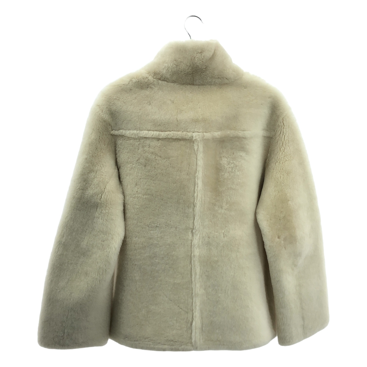 YVES SALOMON / イヴサロモン ラム ムートン ボア ハーフコート