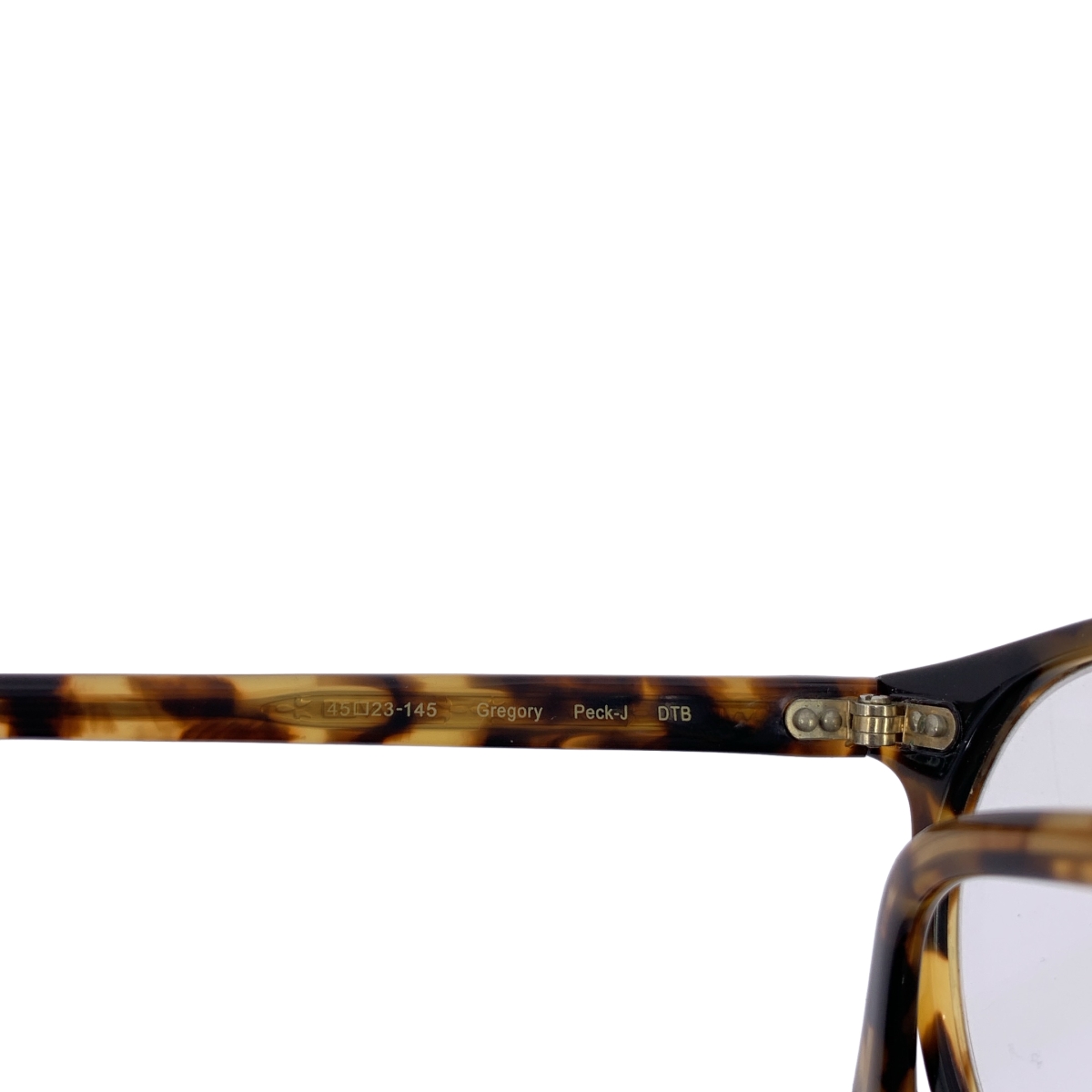 OLIVER PEOPLES / オリバーピープルズ Gregory Peck-J べっ甲 ボストン メガネ