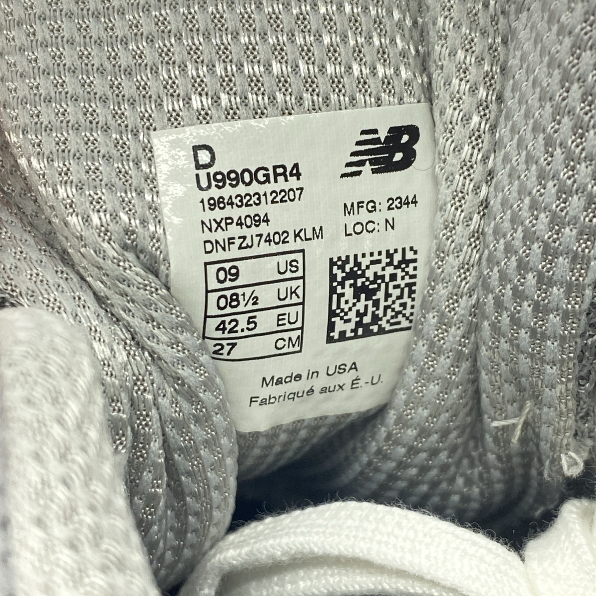 New Balance / ニューバランス Made in USA 990v4 Core スニーカー