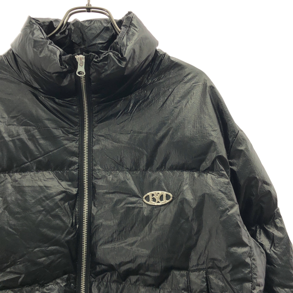 その他 中綿 ロゴ ドローストリング ジャケット ブルソン