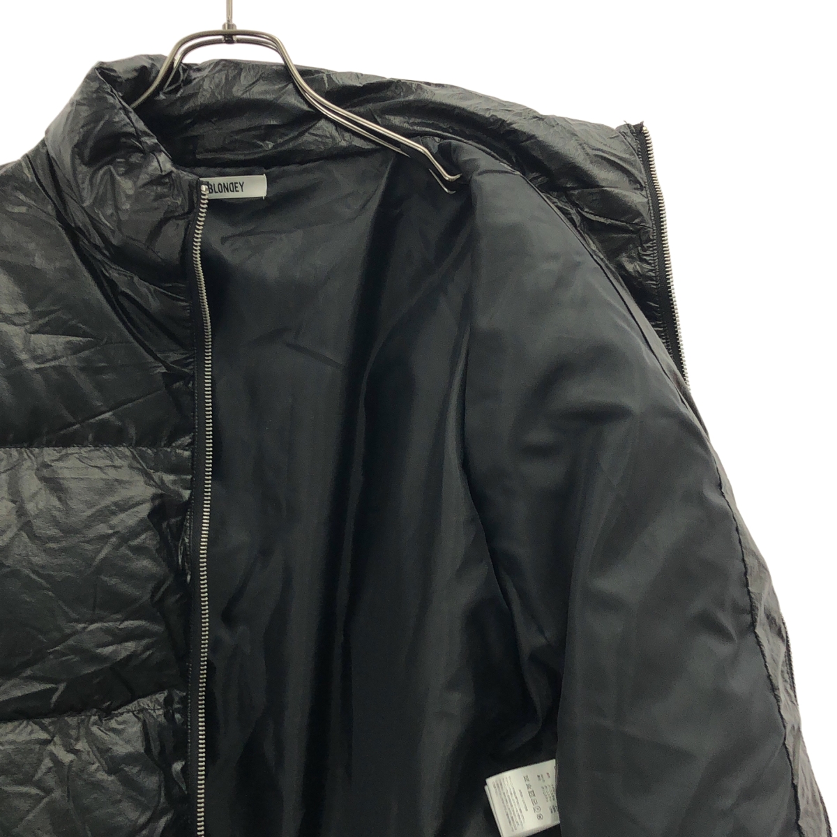 その他 中綿 ロゴ ドローストリング ジャケット ブルソン