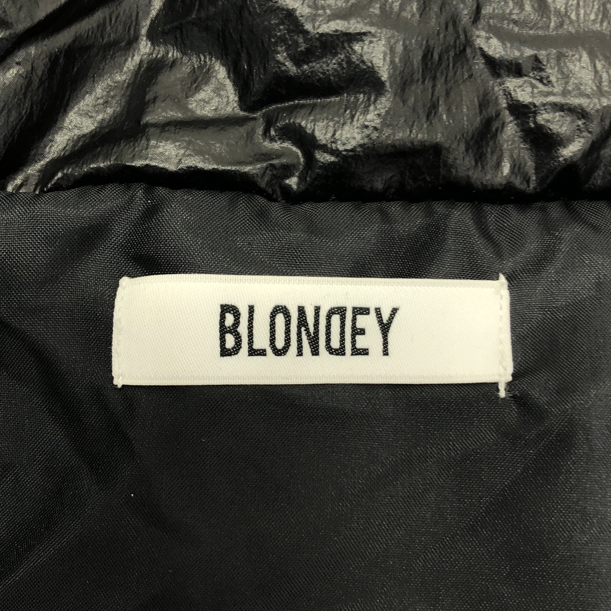 その他 中綿 ロゴ ドローストリング ジャケット ブルソン