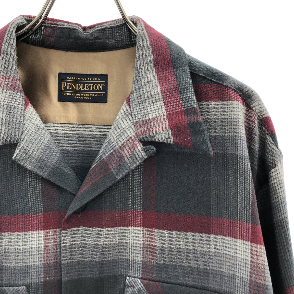 TOMORROWLAND / トゥモローランド 別注 PENDLETON シルク シャギー ボードシャツ