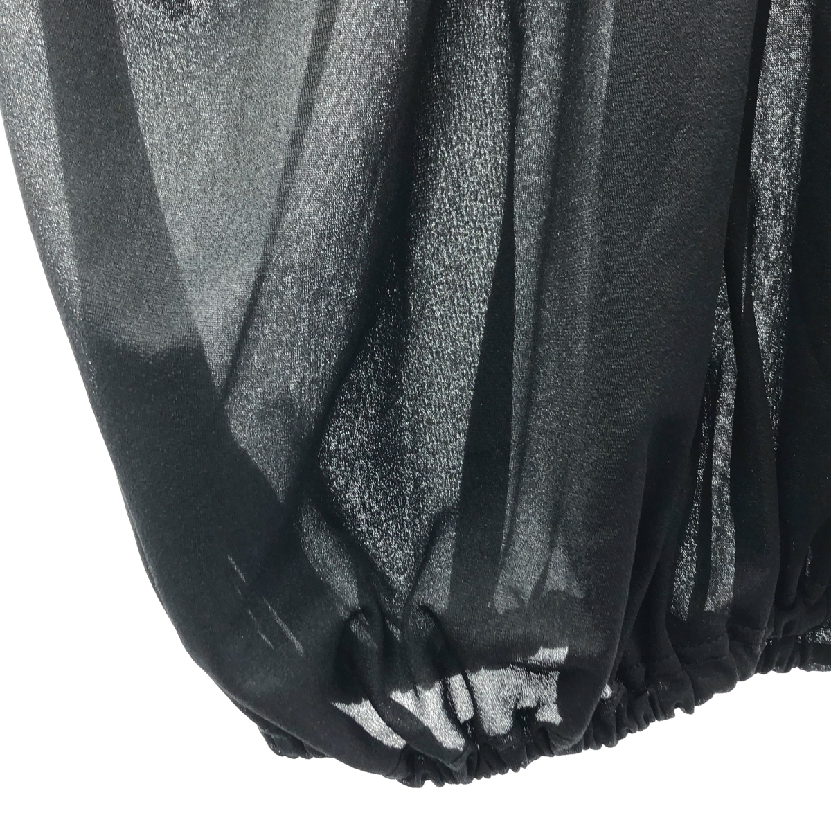 COMME des GARCONS / コムデギャルソン ポリエステル ギャザー プルオーバーシャツ トップス