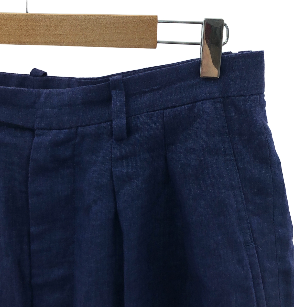 m's braque / エムズブラック LINEN HARLEM PANTS / リネンハーレム  2タック ワイド パンツ
