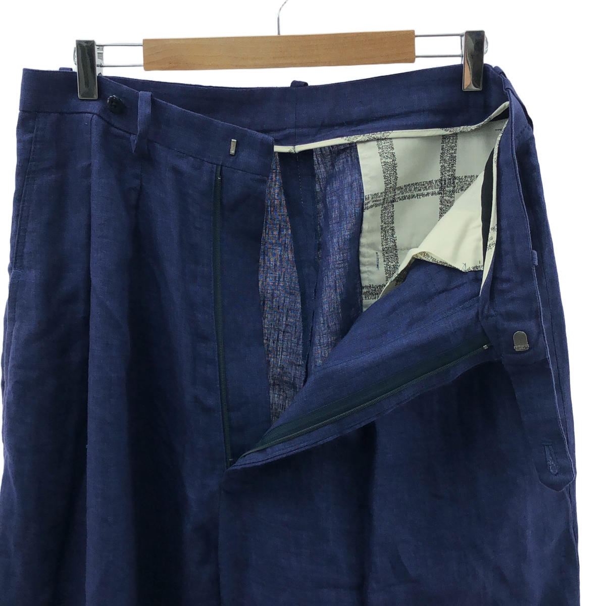 m's braque / エムズブラック LINEN HARLEM PANTS / リネンハーレム  2タック ワイド パンツ