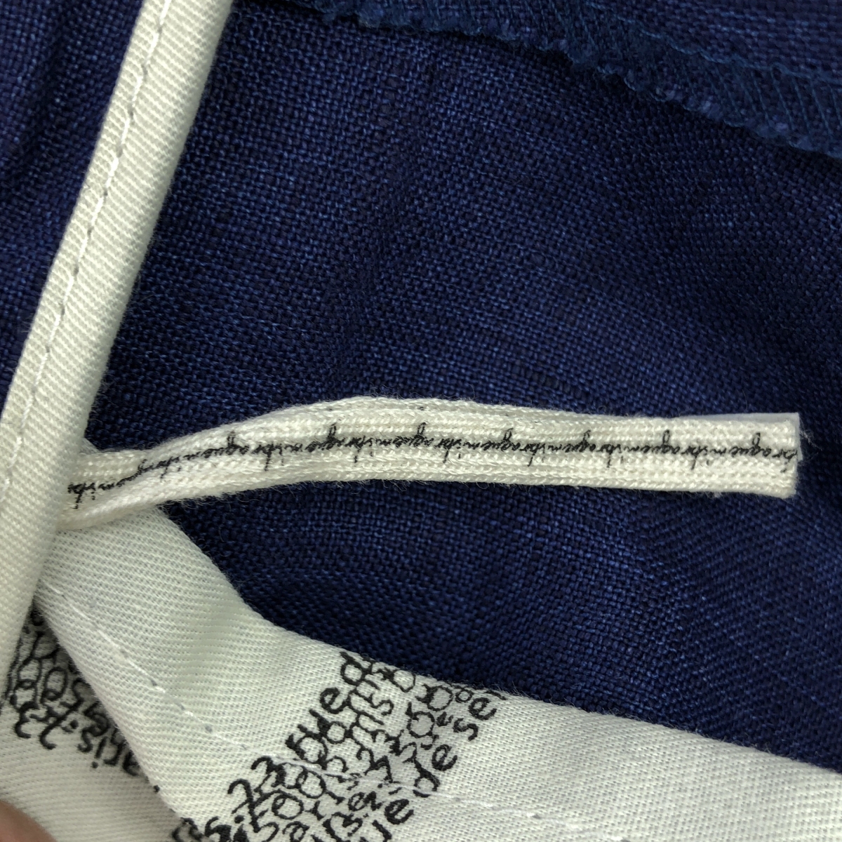 m's braque / エムズブラック LINEN HARLEM PANTS / リネンハーレム  2タック ワイド パンツ