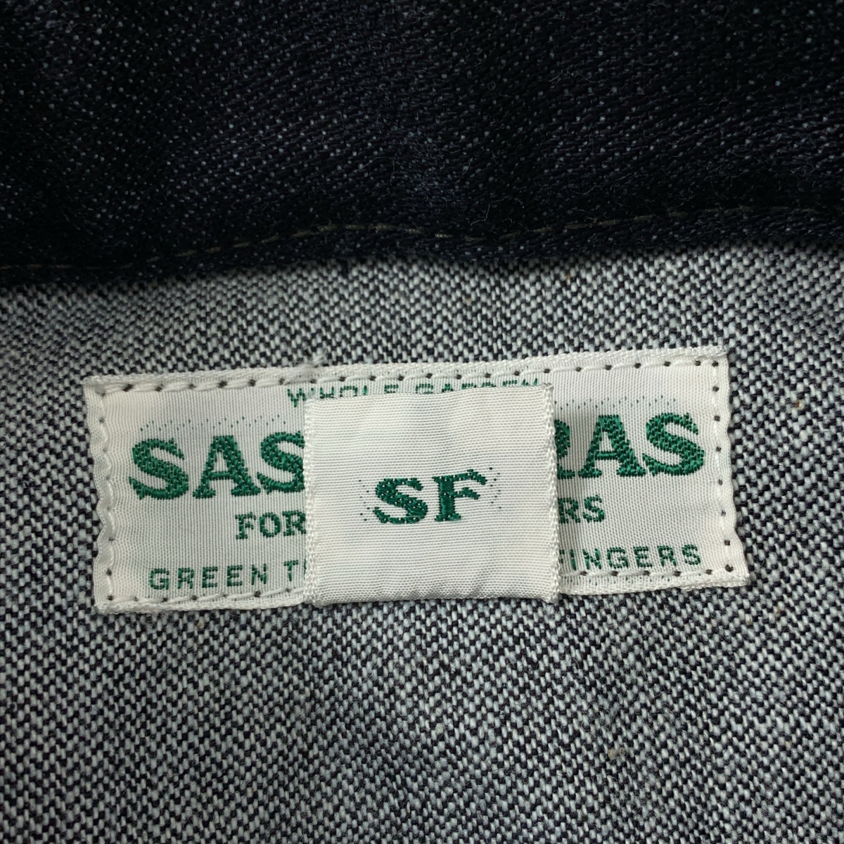 SASSAFRAS / ササフラス GARDENER JACKET デニム ガーデナージャケット