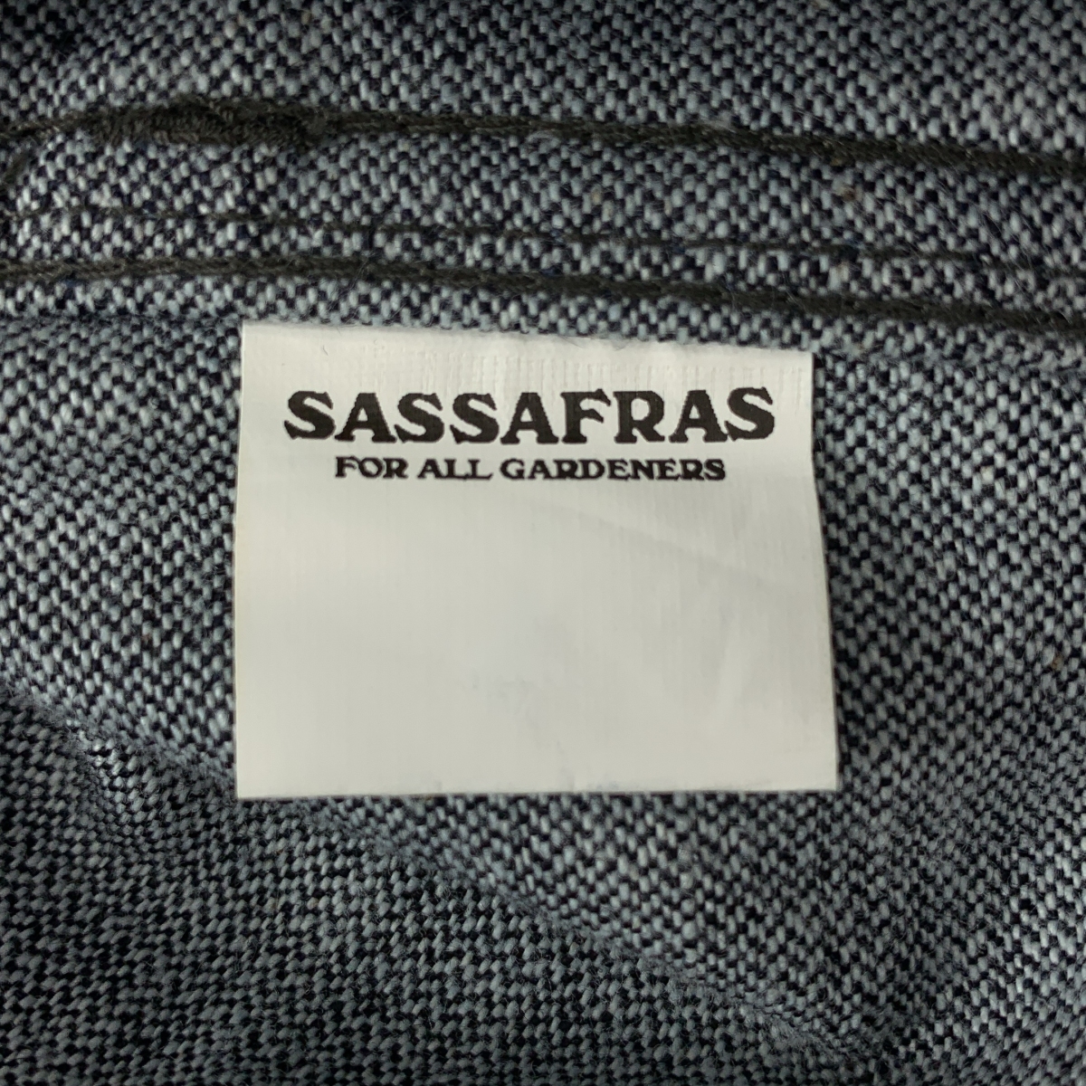 SASSAFRAS / ササフラス GARDENER JACKET デニム ガーデナージャケット