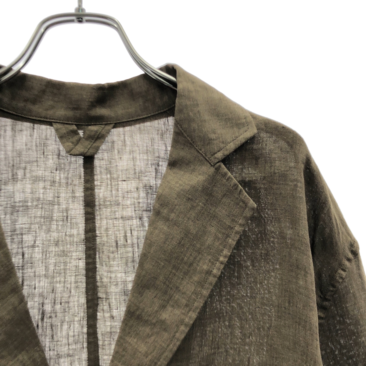 YLEVE / イレーヴ リネン 2B テーラード ジャケット