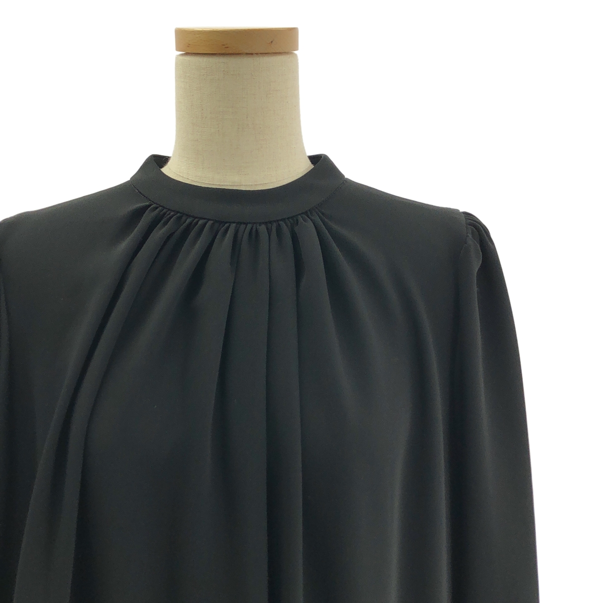 Graphpaper / グラフペーパー Satin band collar dress サテン バンドカラー ドレス ワンピース