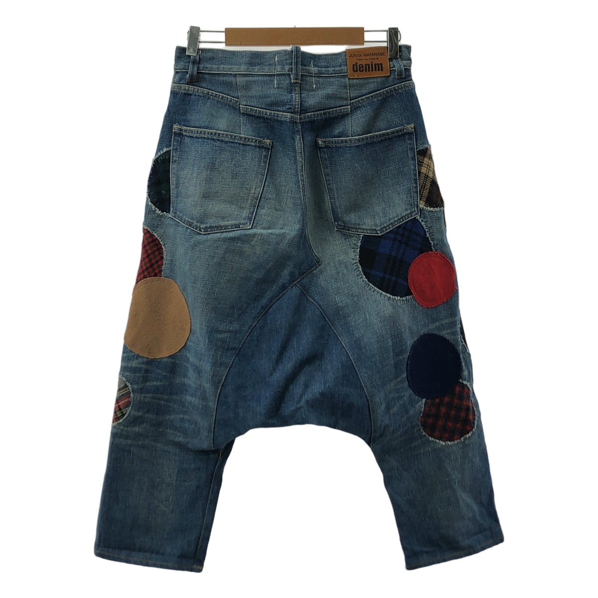 JUNYA WATANABE COMME des GARCONS / ジュンヤワタナベ denim /  ジップフライ パッチワーク サルエル デニムパンツ