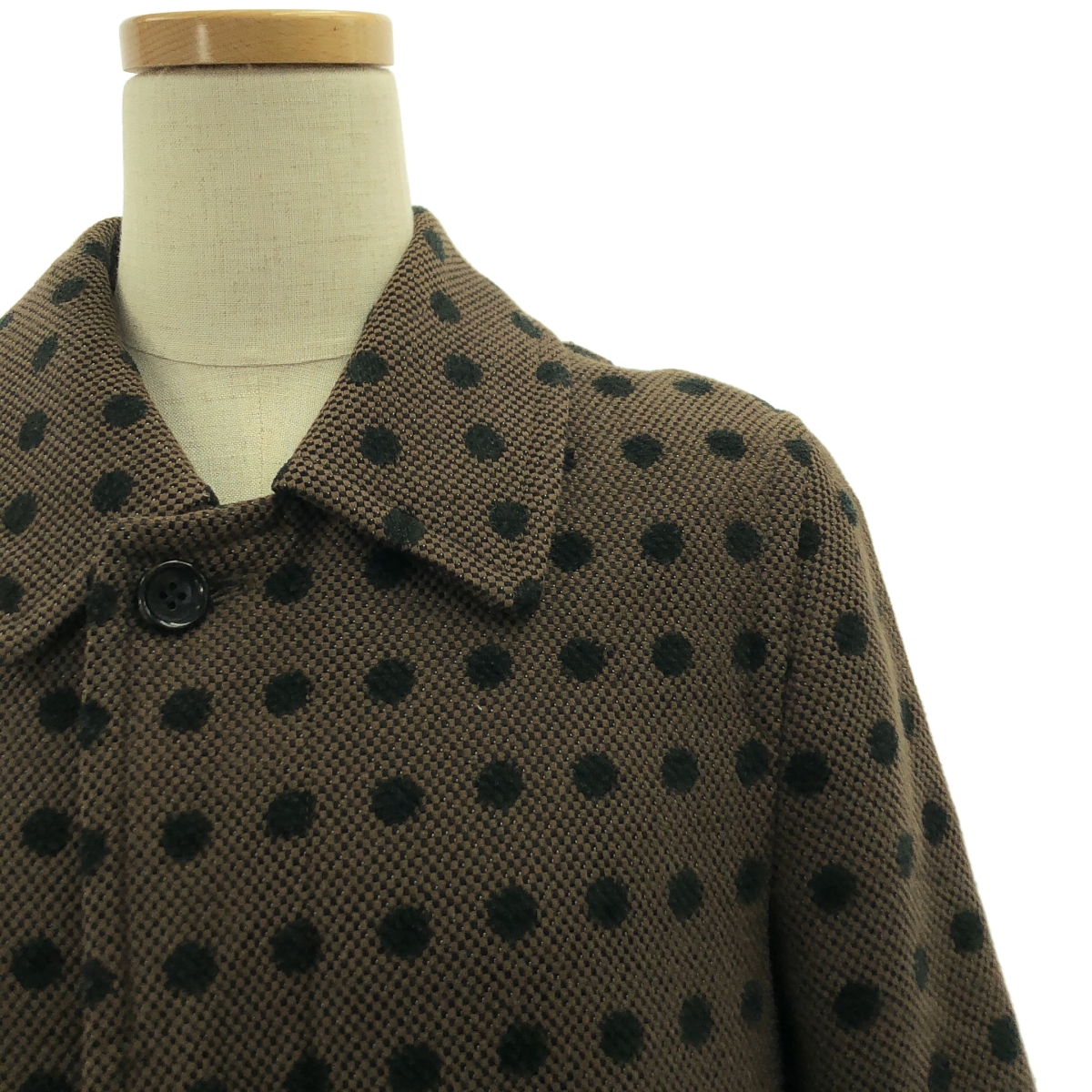 robe de chambre COMME des GARCONS / ローブドシャンブルコムデギャルソン フライフロント シングルコート / 総裏地