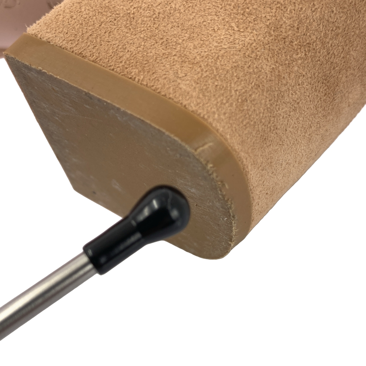 Gianvito Rossi / ジャンヴィトロッシ スエード レザー スクエアトゥ チャンキーヒール パンプス