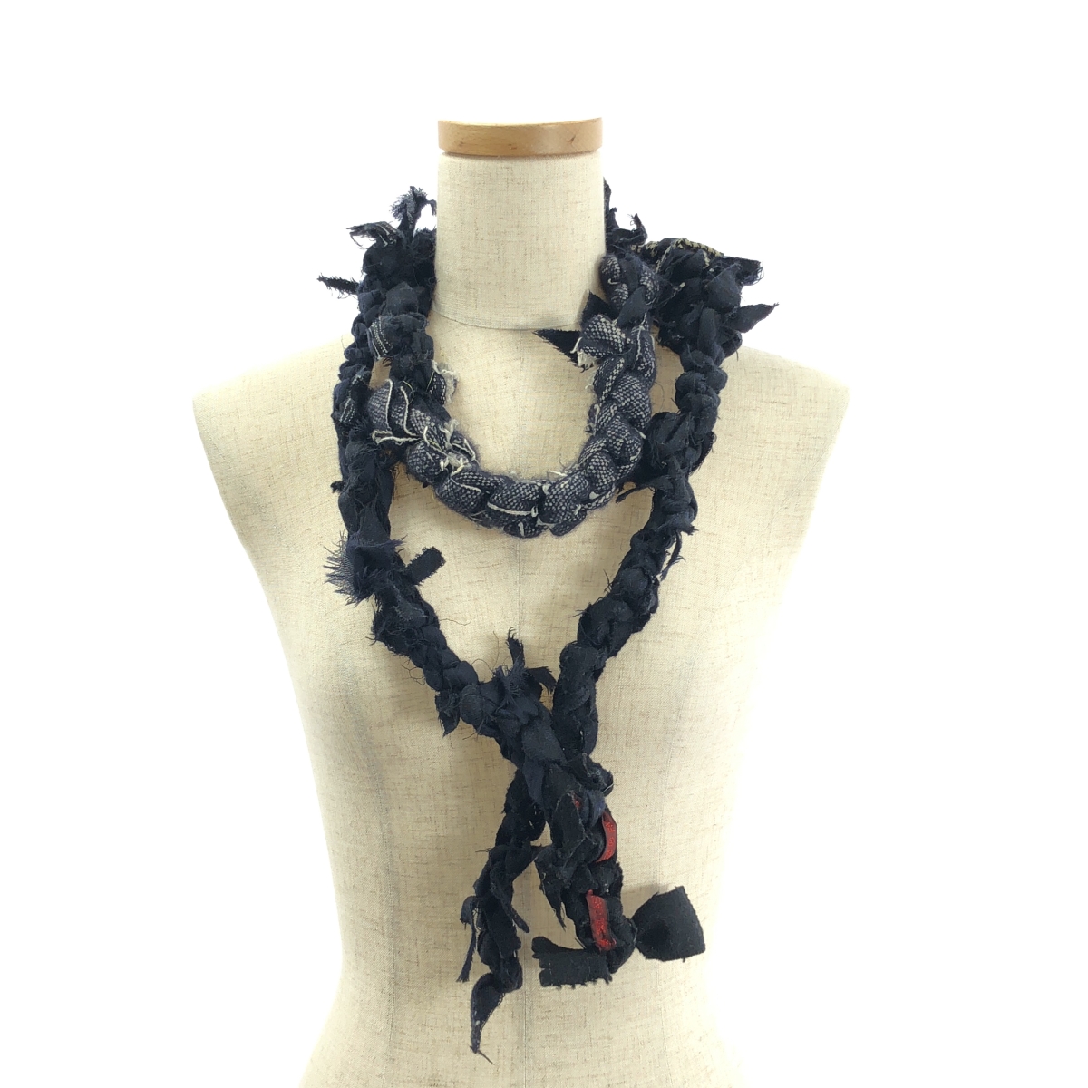 DANIELA GREGIS / ダニエラグレジス 裂き編み ロング ネックレス アクセサリー