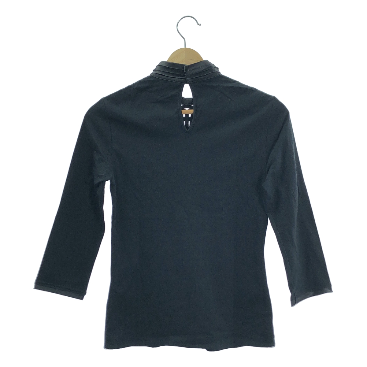 VIVIENNE TAM / ヴィヴィアンタム エンブロイダリー ハイネック ストレッチ カットソー