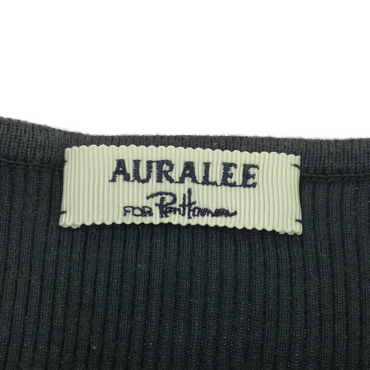 AURALEE / オーラリー × Ron Herman リブニット プルオーバー