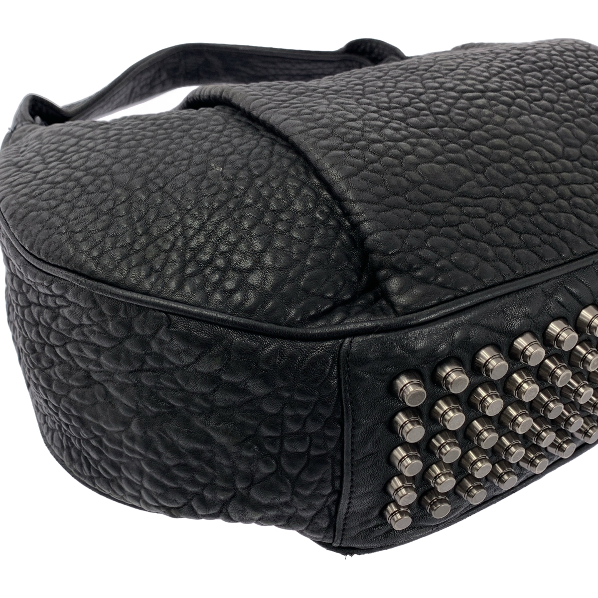 ALEXANDER WANG / アレキサンダーワン 底スタッズ レザー ショルダーバッグ