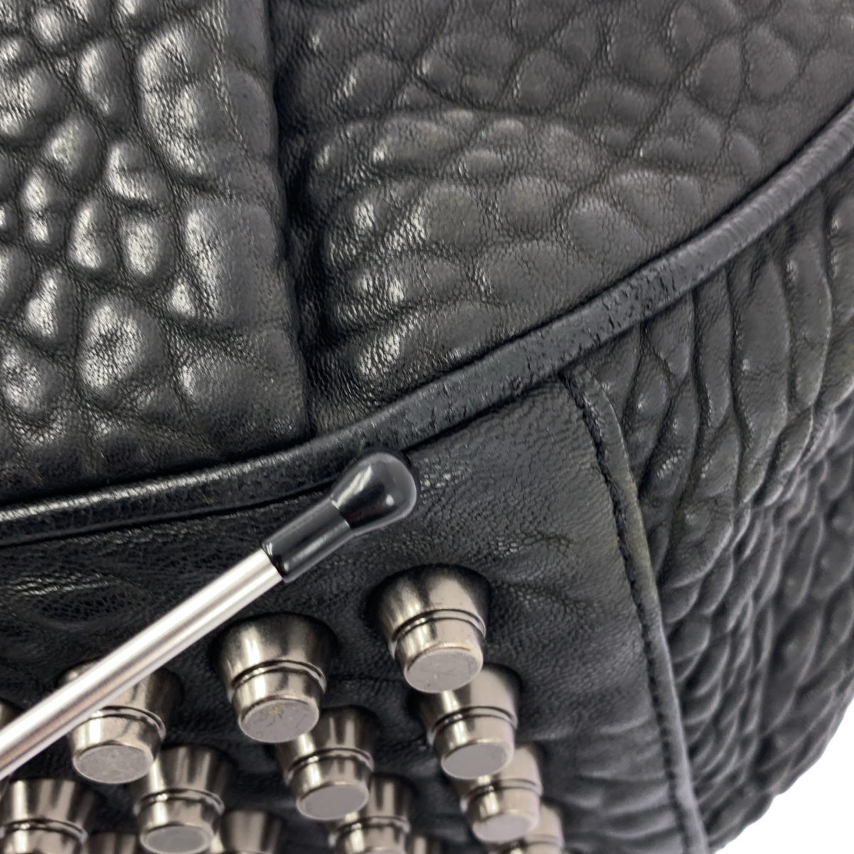 ALEXANDER WANG / アレキサンダーワン 底スタッズ レザー ショルダーバッグ