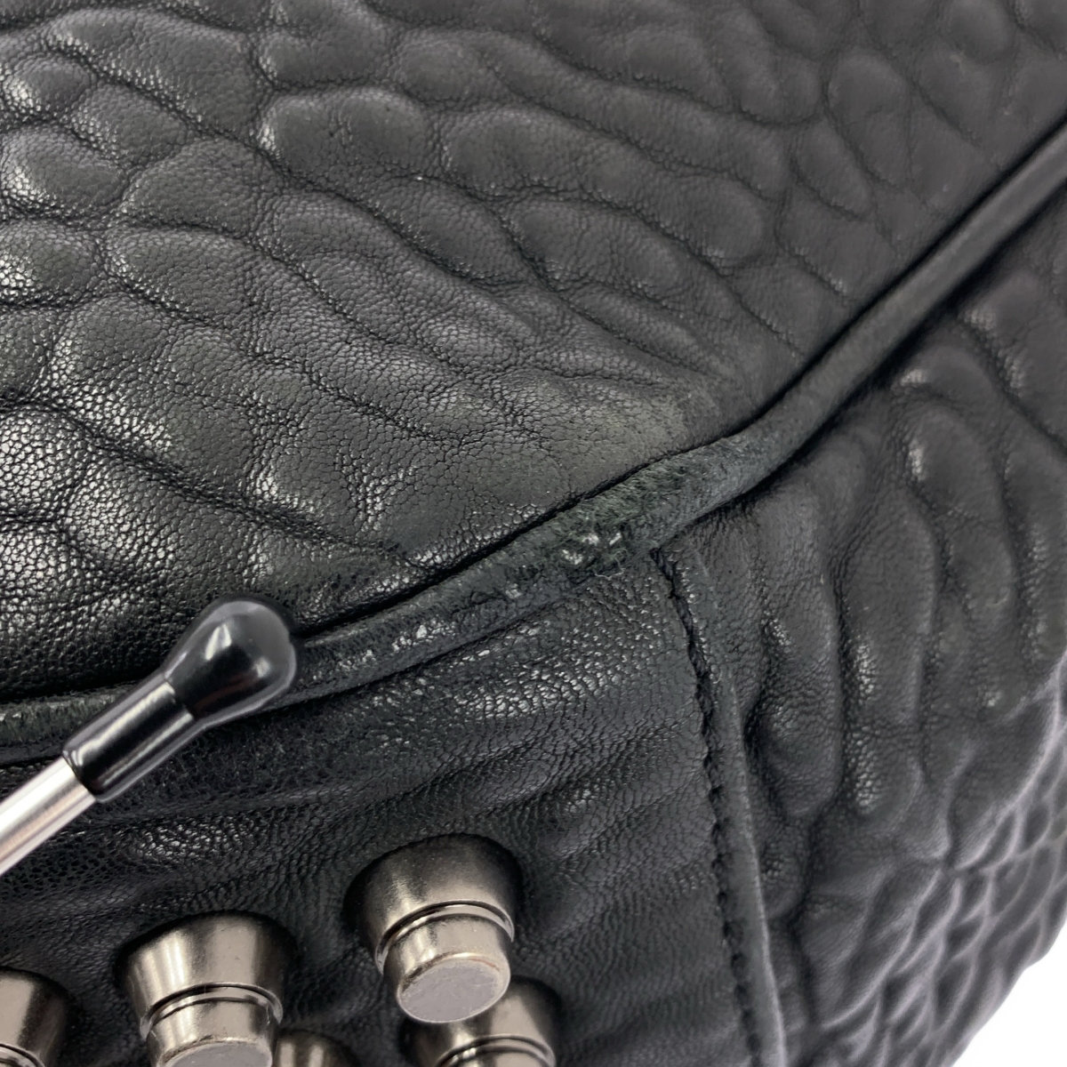 ALEXANDER WANG / アレキサンダーワン 底スタッズ レザー ショルダーバッグ