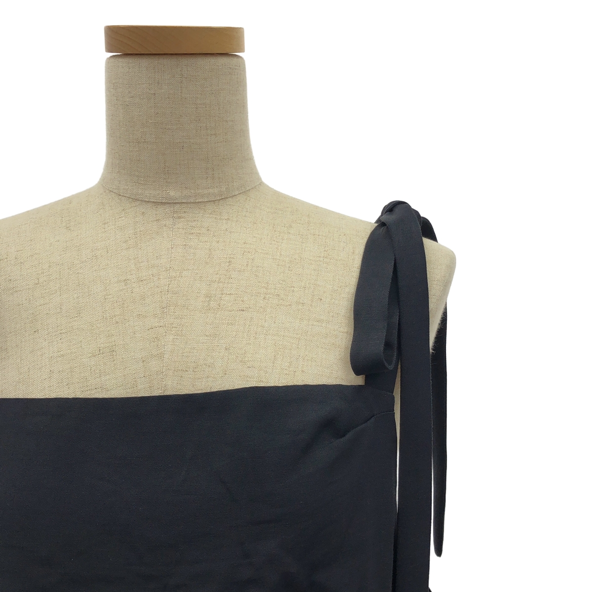 Edition / エディション トゥモローランド アセテート ツイル エプロントップス