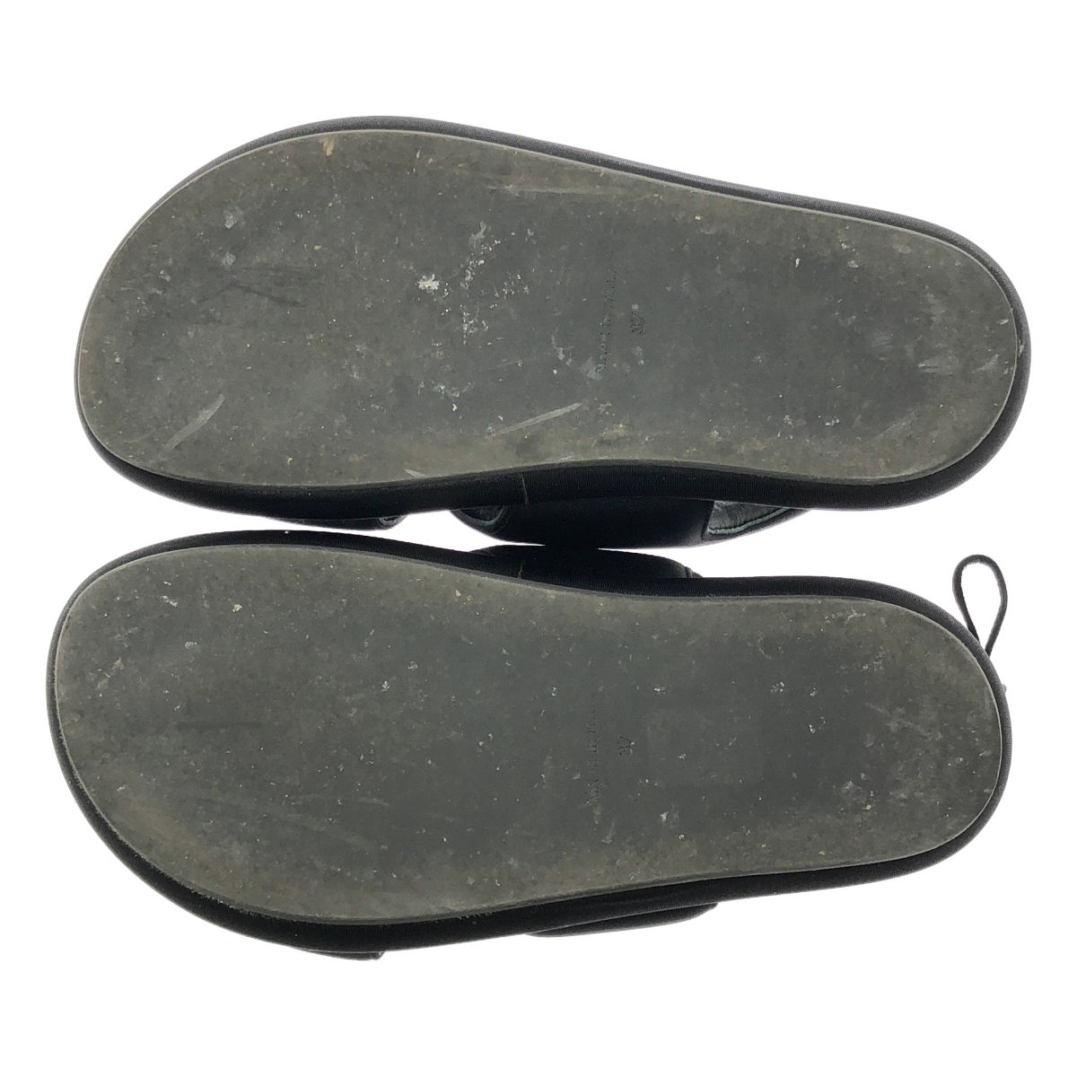 その他 ドローストリング ボリュームサンダル