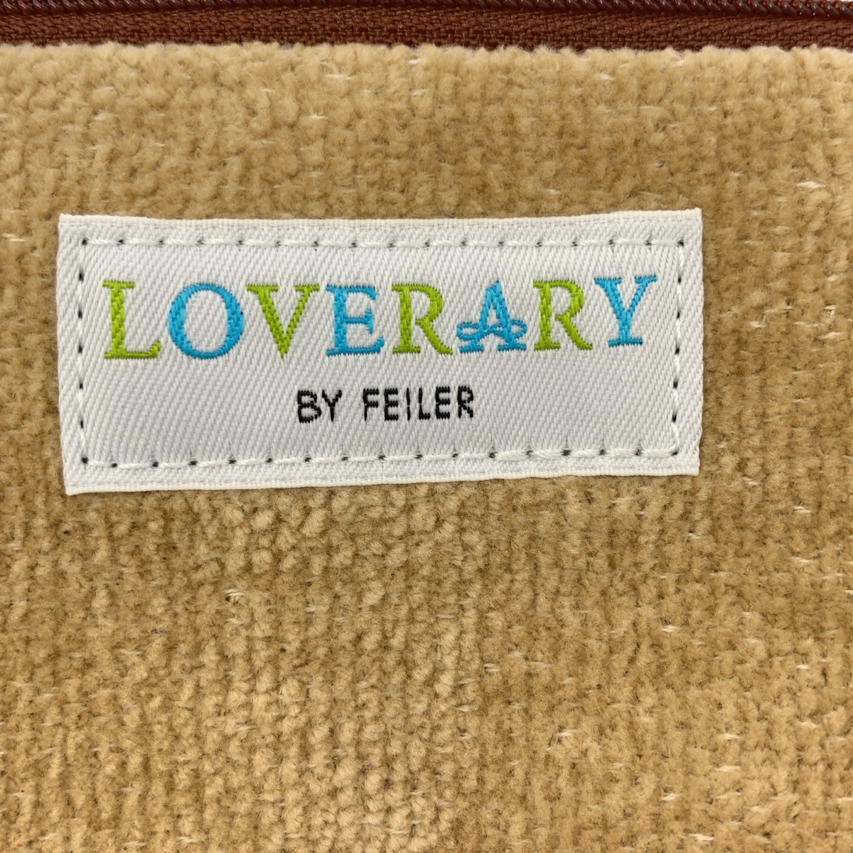 LOVERARY BY FEILER / ラブラリーバイフェイラー ドアップ テディ ボーイ ミニ ポーチ