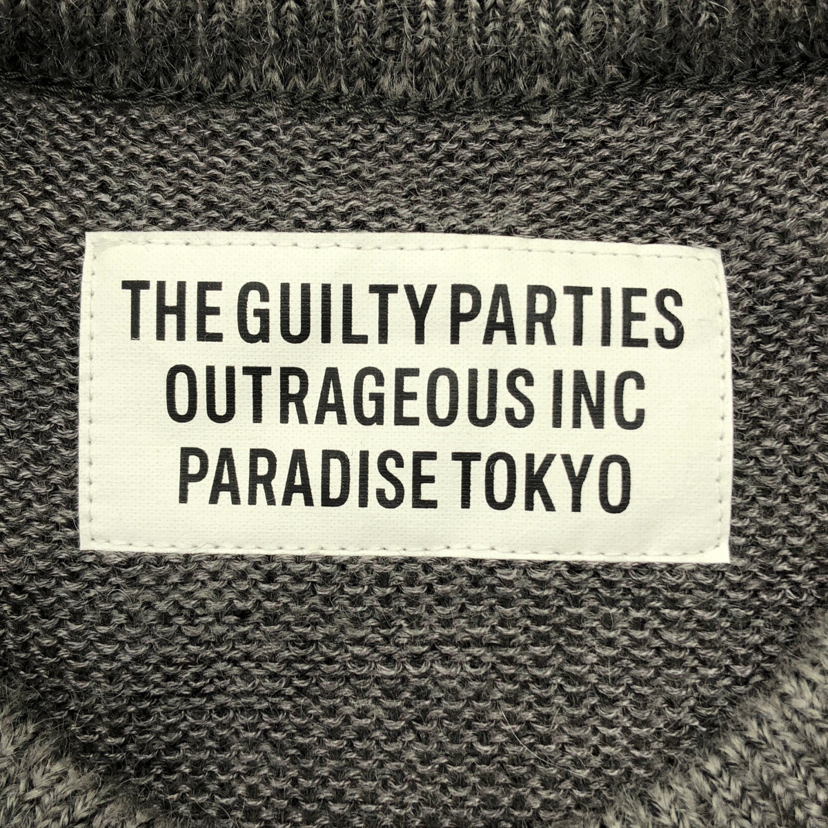 WACKO MARIA / ワコマリア MOHAIR KNIT SWEATER モヘア ニット セーター