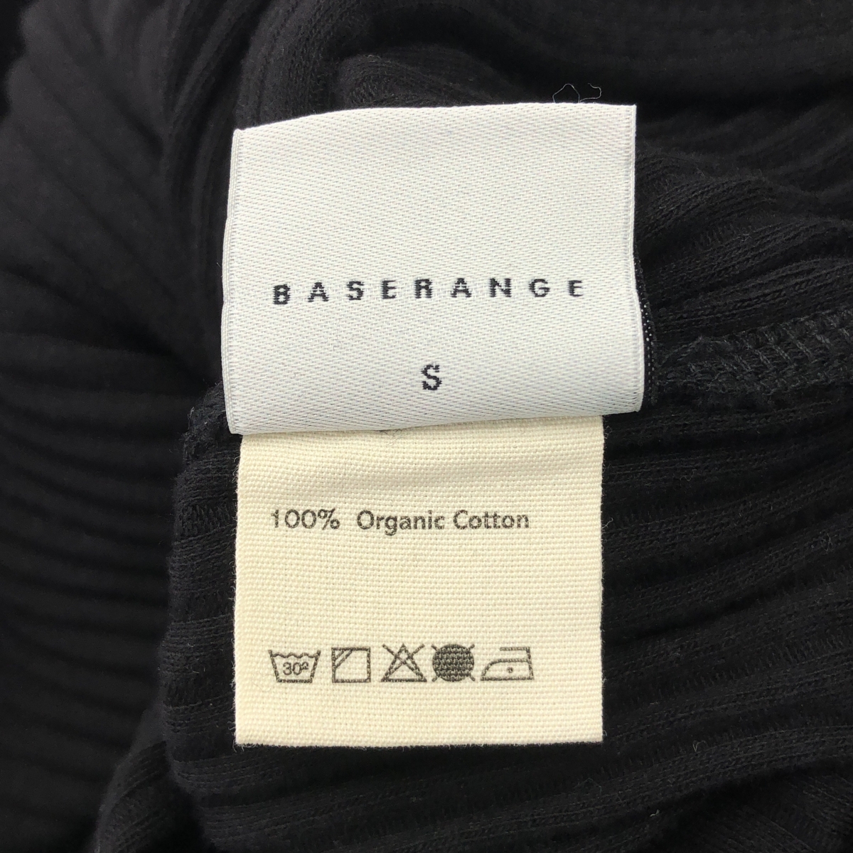 BASErange / ベースレンジ Brig skirt / リブ ラップ 巻きスカート