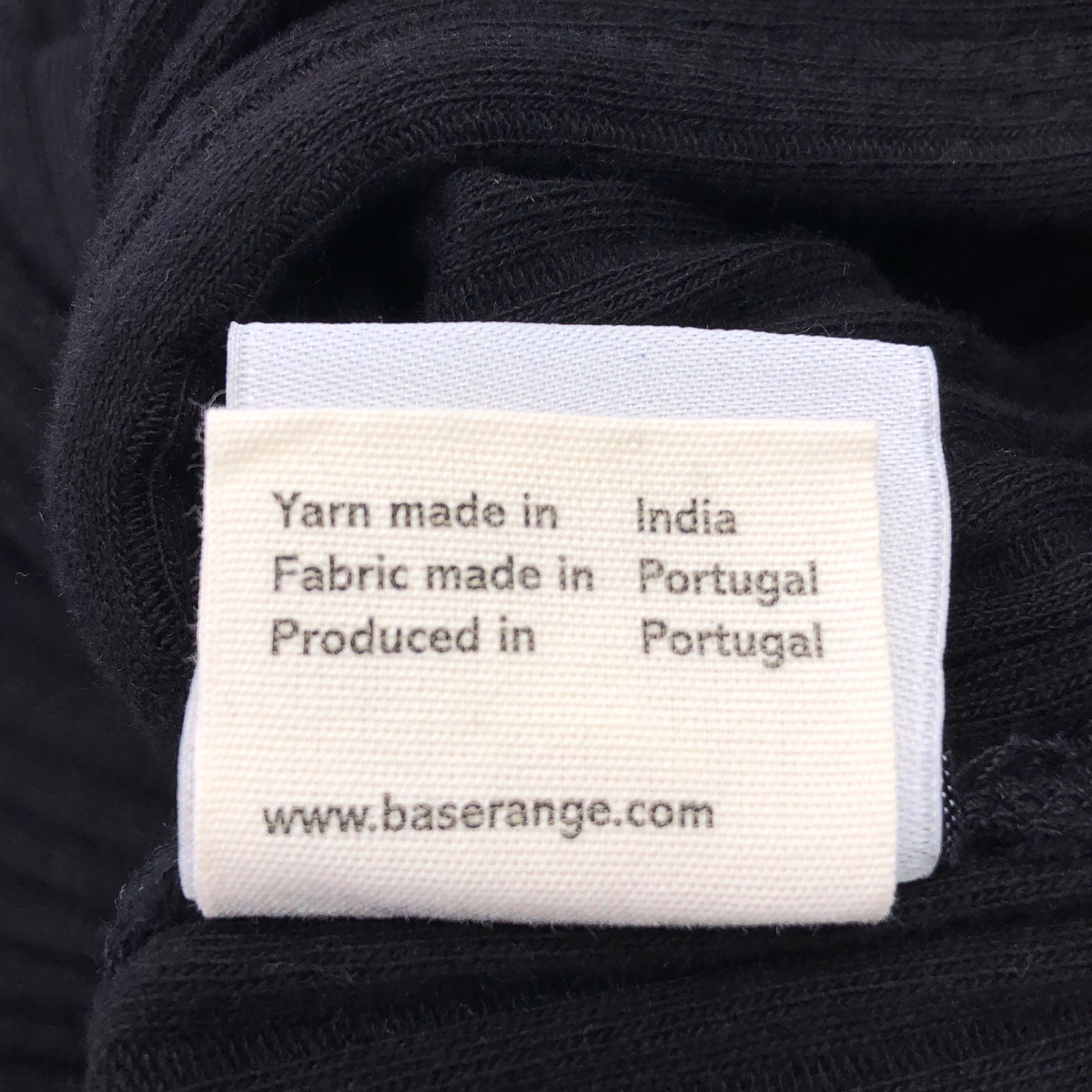 BASErange / ベースレンジ Brig skirt / リブ ラップ 巻きスカート