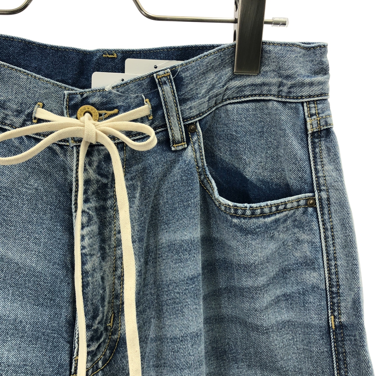 5 1/2 (Five and Half) by Spick & Span / ファイブアンドハーフバイスピックアンドスパン 5 1/2 SOFT DRAWSTRING DENIM ドローストリング デニムパンツ