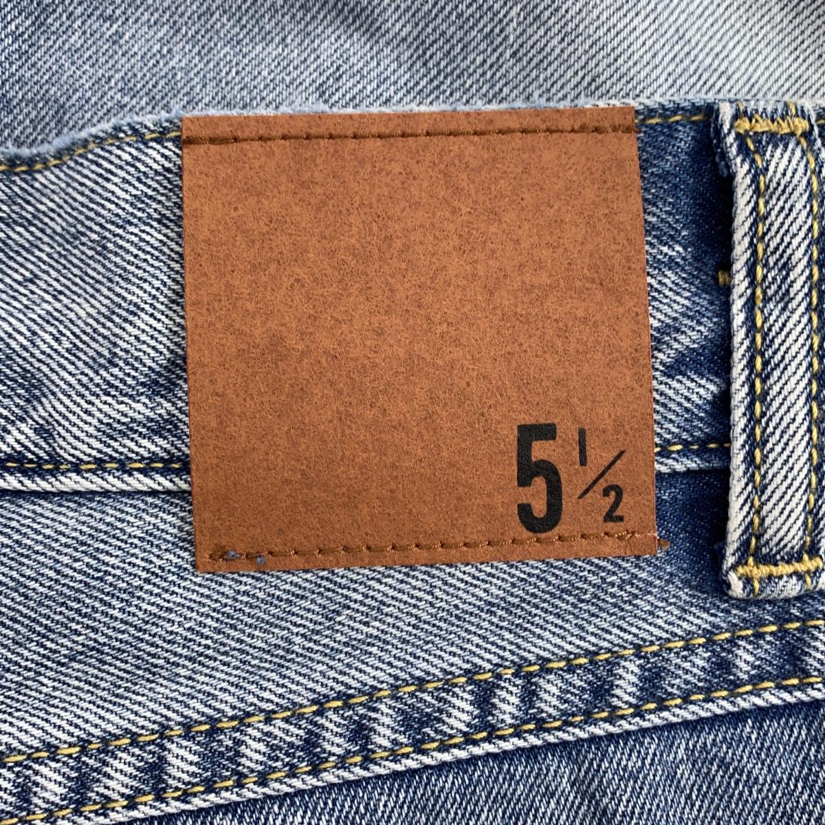 5 1/2 (Five and Half) by Spick & Span / ファイブアンドハーフバイスピックアンドスパン 5 1/2 SOFT DRAWSTRING DENIM ドローストリング デニムパンツ