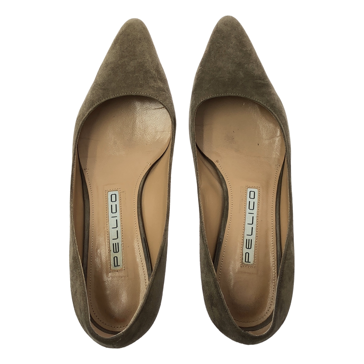 PELLICO / ペリーコ ポインテッドトゥ スエードパンプス