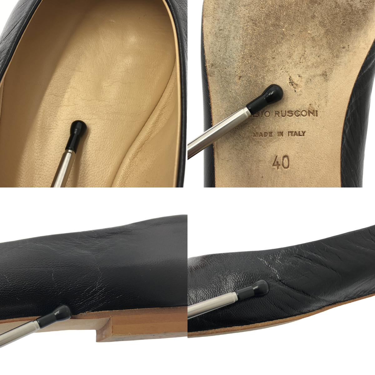 Fabio Rusconi / ファビオルスコーニ ベーシック パンプス