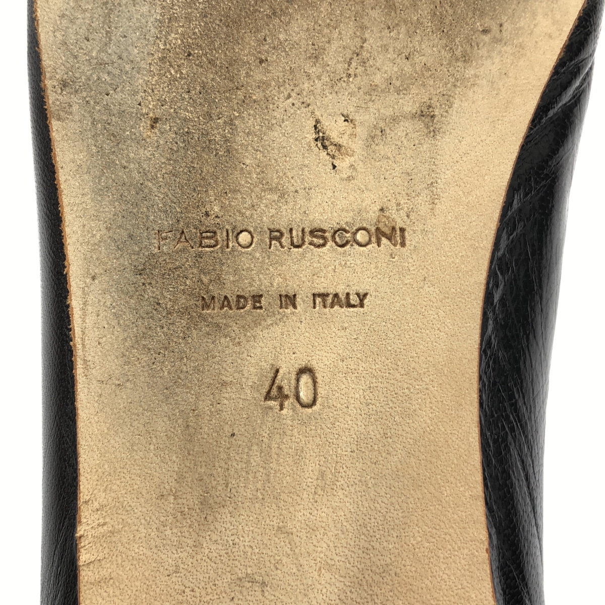 Fabio Rusconi / ファビオルスコーニ ベーシック パンプス