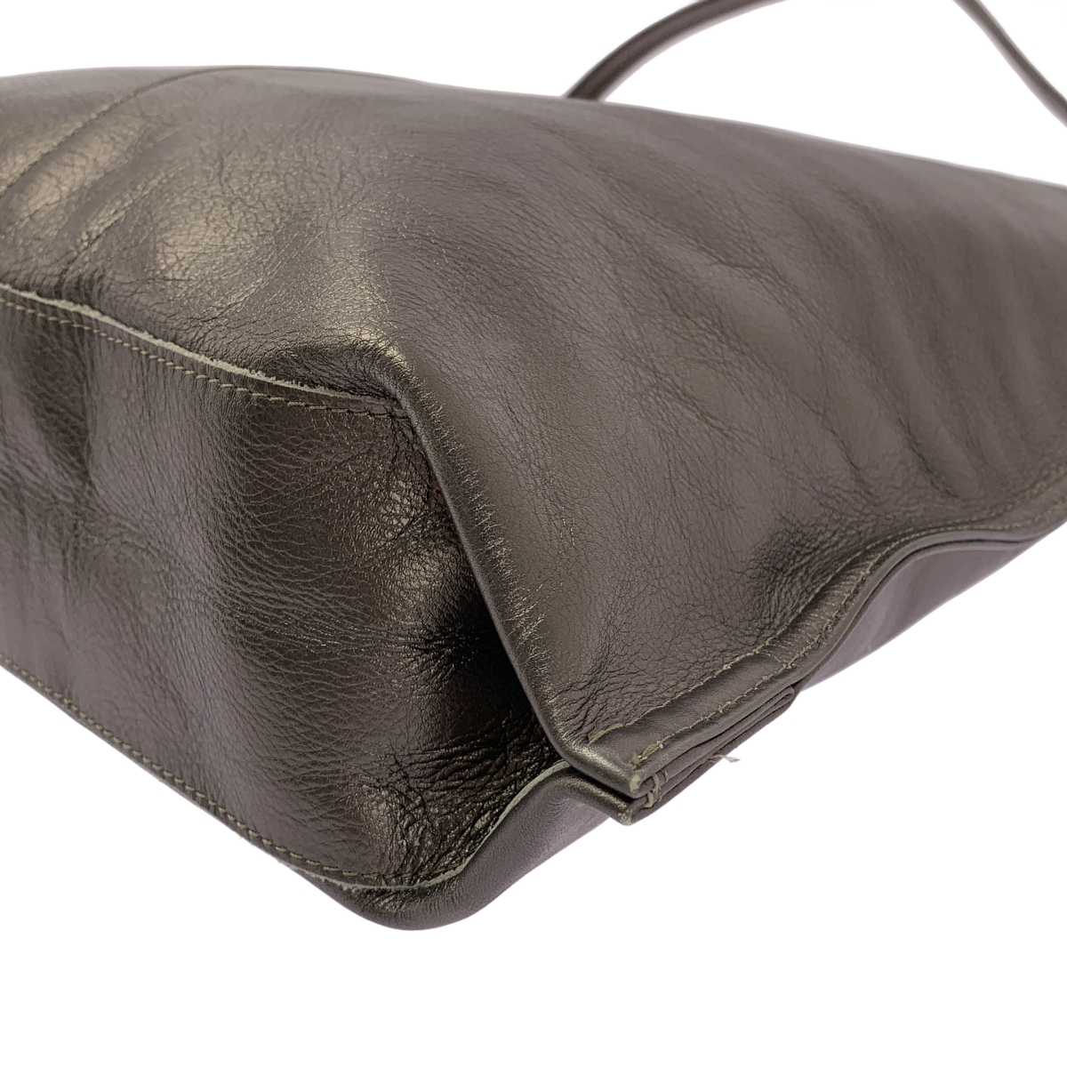 ear PAPILLONNER / イアパピヨネ レザー ワンハンドル ショルダー バッグ