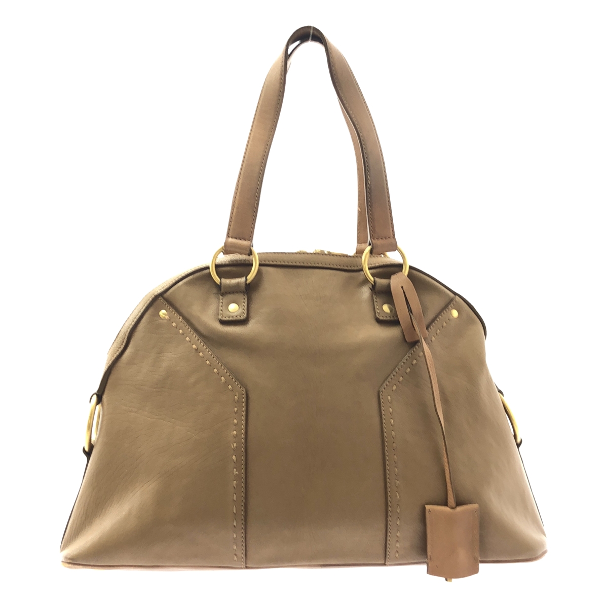 YVES SAINT LAURENT / イヴサンローラン ミューズ レザー トートバッグ