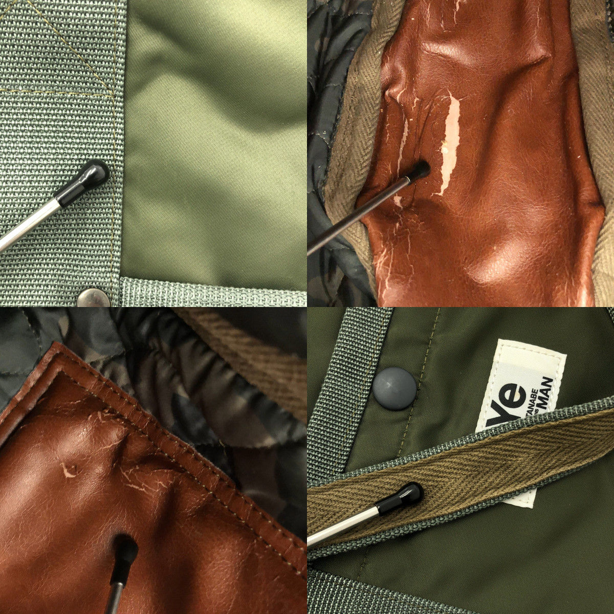 JUNYA WATANABE MAN / ジュンヤワタナベマン eye / Nylon Twill Tote Bag キルト トートバッグ