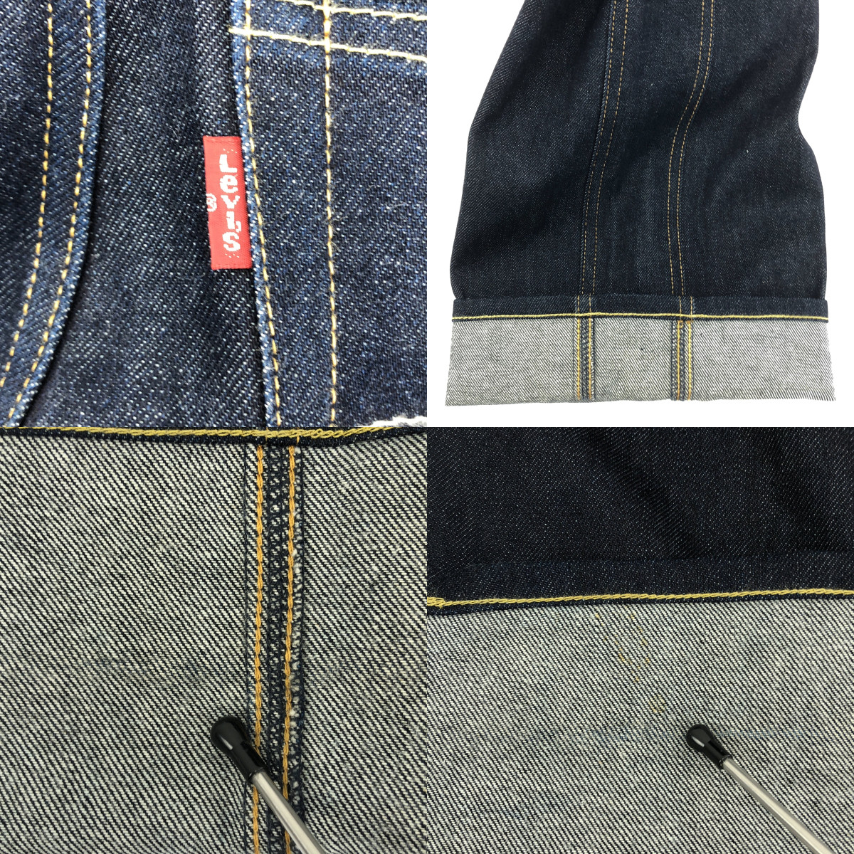 JUNYA WATANABE MAN / ジュンヤワタナベマン ×Levi's リーバイス / レザーパッチ ハイライズ デニムパンツ