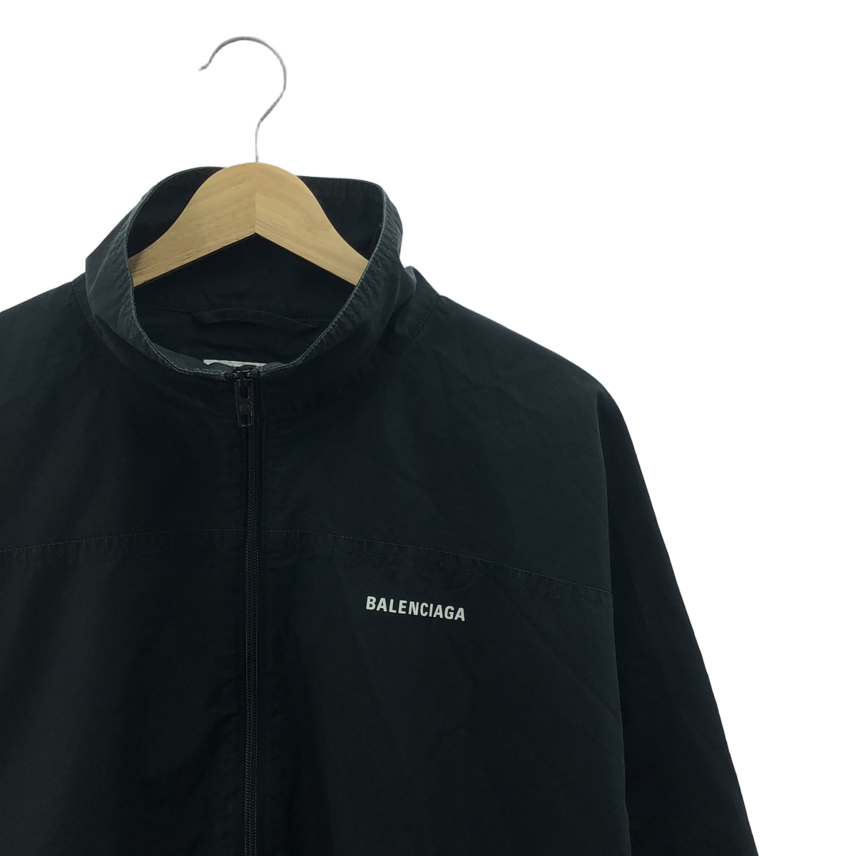 BALENCIAGA / バレンシアガ ロゴ オーバーサイズ ブルゾン ジャケット