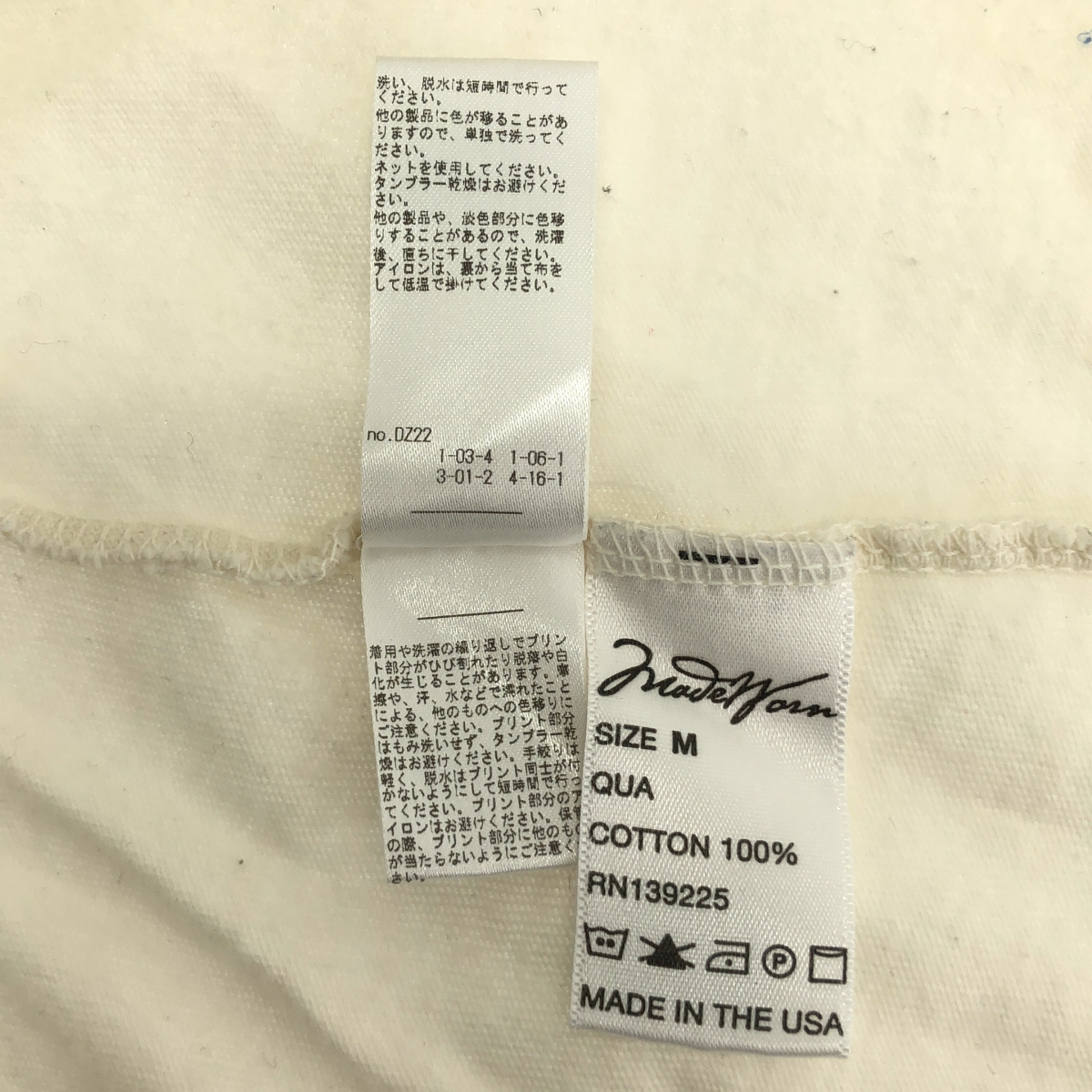 MUSE de Deuxieme Classe / ミューズドゥーズィーエムクラス × MADE WORN / メイドウォーン Burce Springsteen Tシャツ