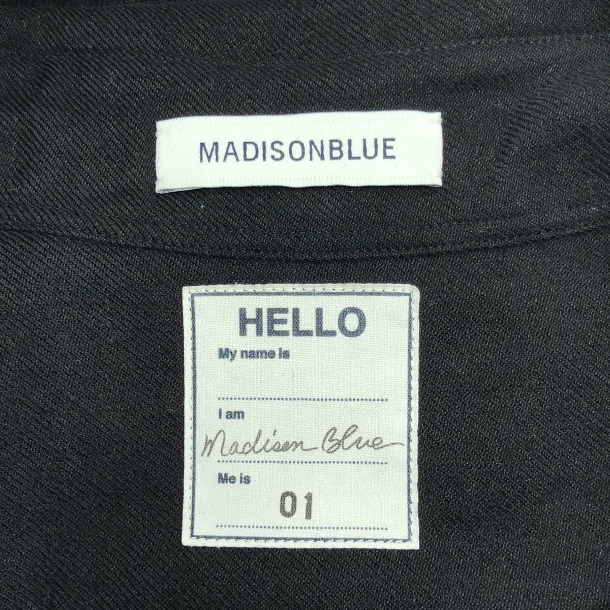 MADISON BLUE / マディソンブルー MADAME SH W/LI ウール リネン マダムシャツ