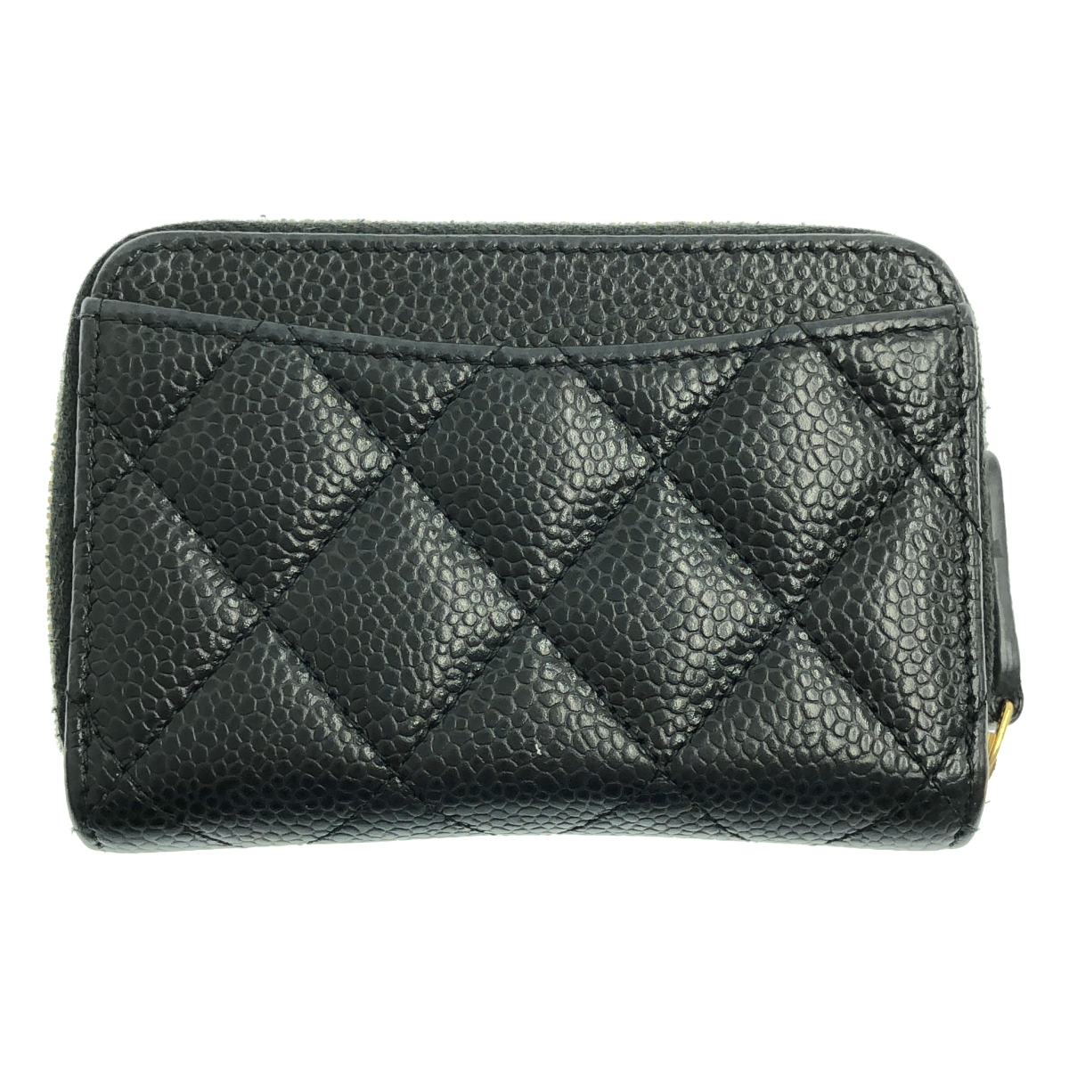 CHANEL / シャネル キャビアスキン コイン カード ケース