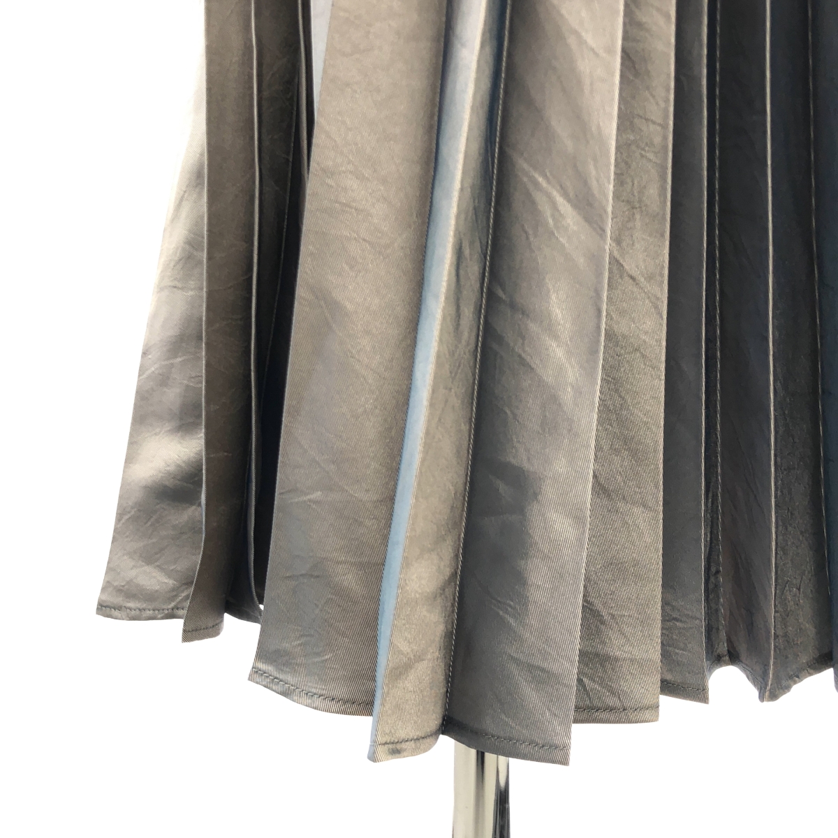 FUMIKA UCHIDA / フミカウチダ ウエストロゴ プリーツ ロング スカート