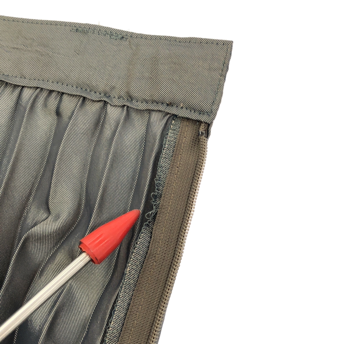 FUMIKA UCHIDA / フミカウチダ ウエストロゴ プリーツ ロング スカート