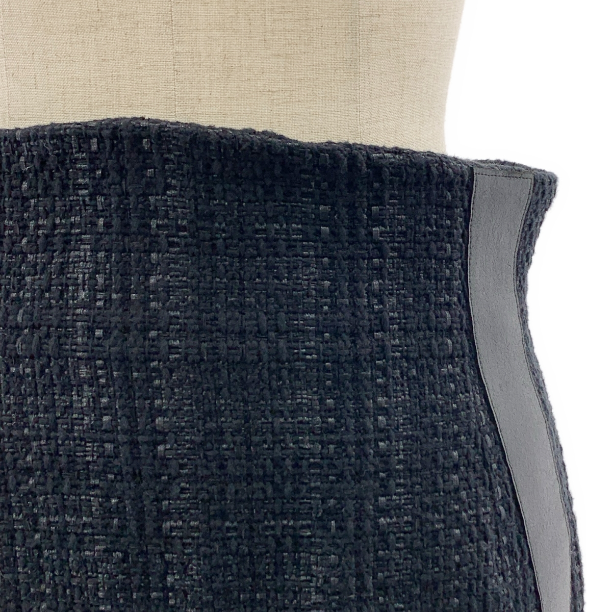 Mame Kurogouchi / マメクロゴウチ Cracted Tweed Skirt ツイード スリット ロングスカート