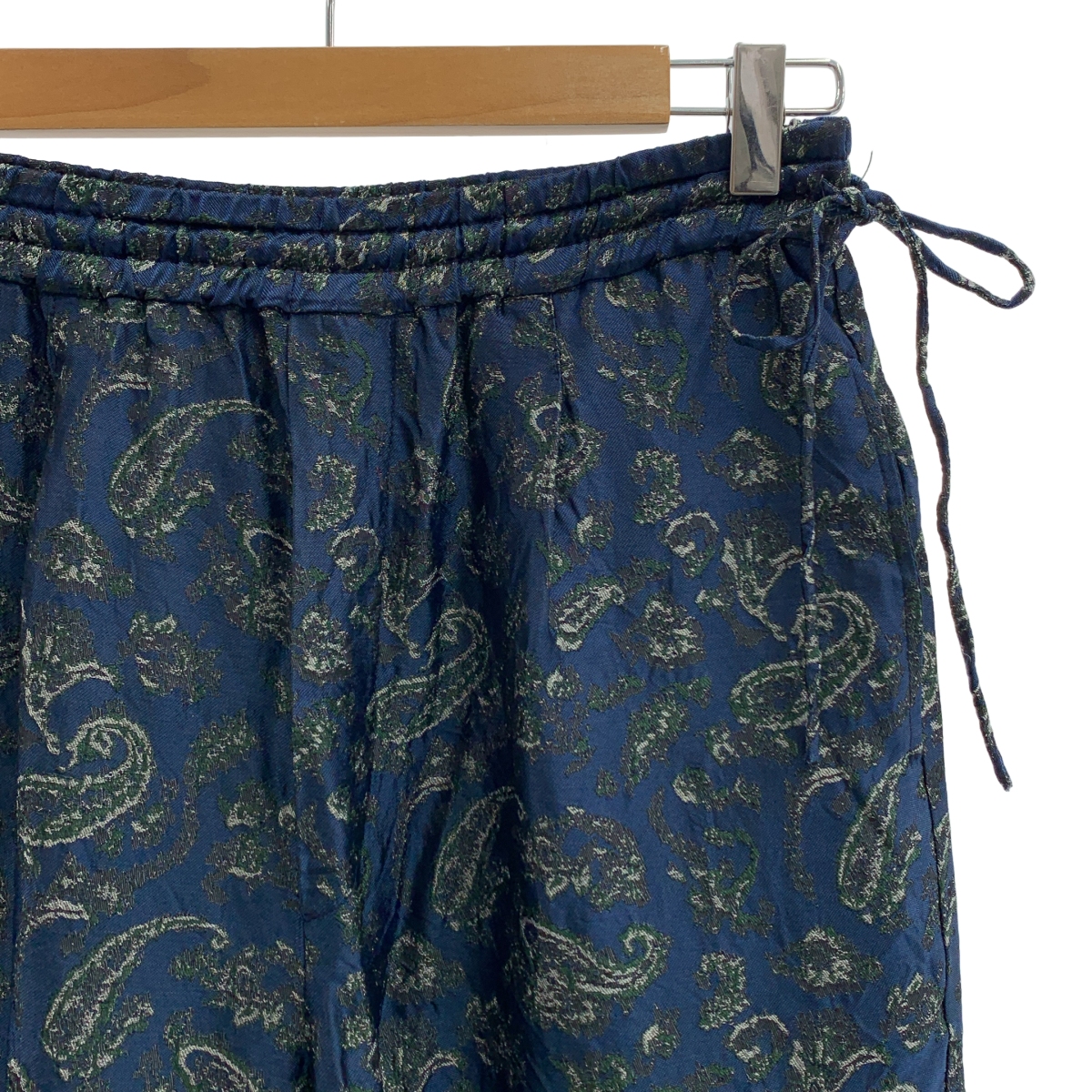 TICCA / ティッカ 五明祐子さんコラボ キュプラ ジャカード パンツ